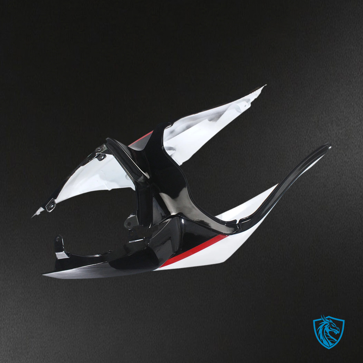 Kawasaki ZX6R (2009-2012) White, Green & Black - Fairing Kit