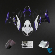 White & Purple