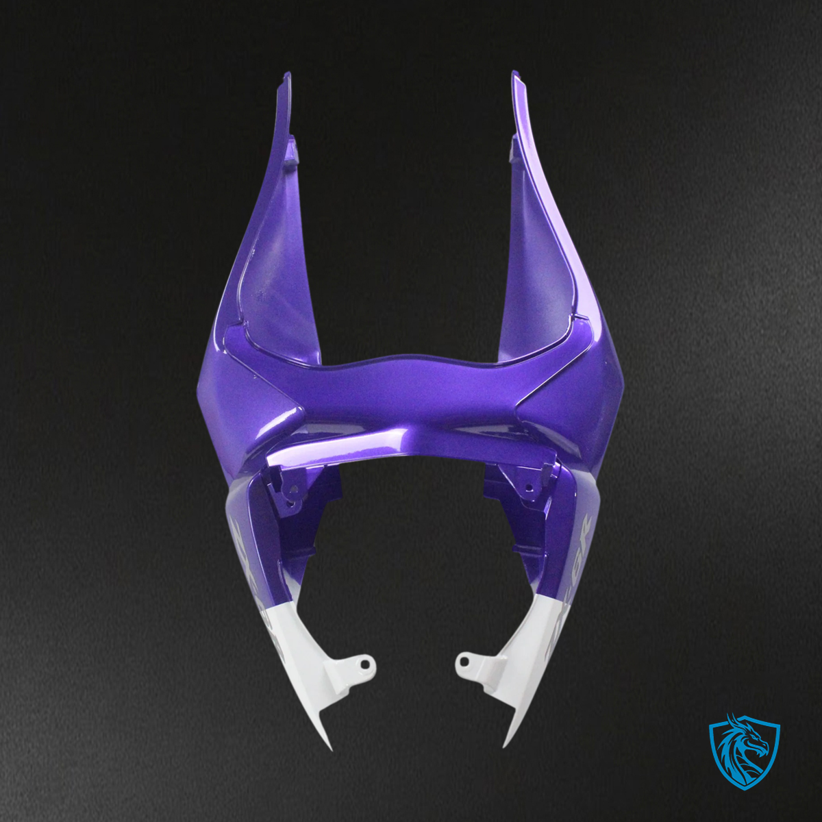 Kawasaki ZX6R (2009-2012) White & Purple - Fairing Kit