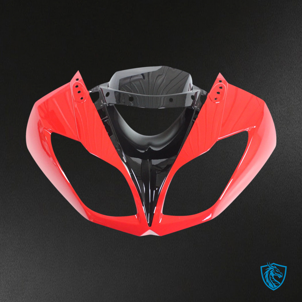 Kawasaki ZX6R (2009-2012) White, Red & Black - Fairing Kit