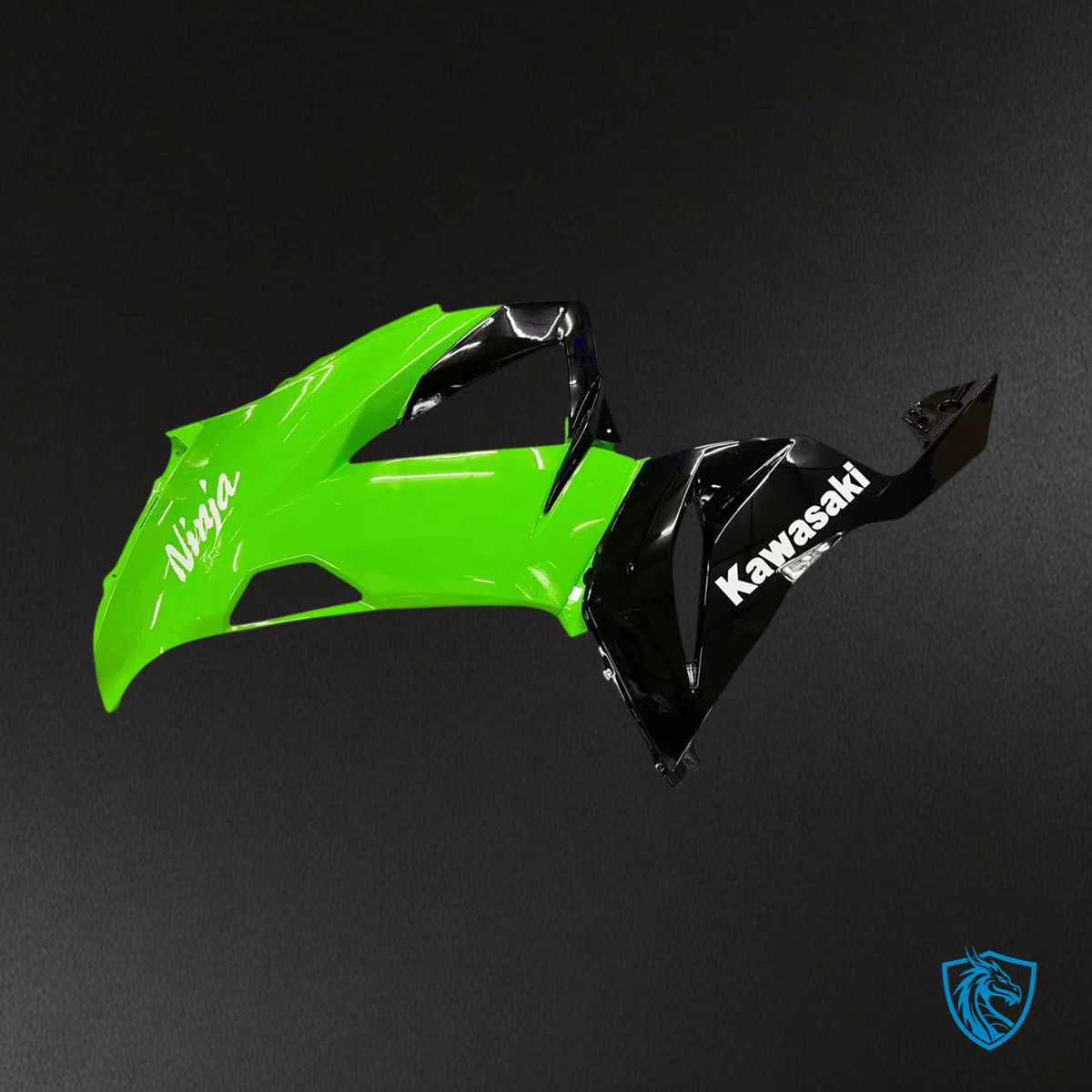 Kawasaki ZX6R (2013-2018) Green & Black - Fairing Kit