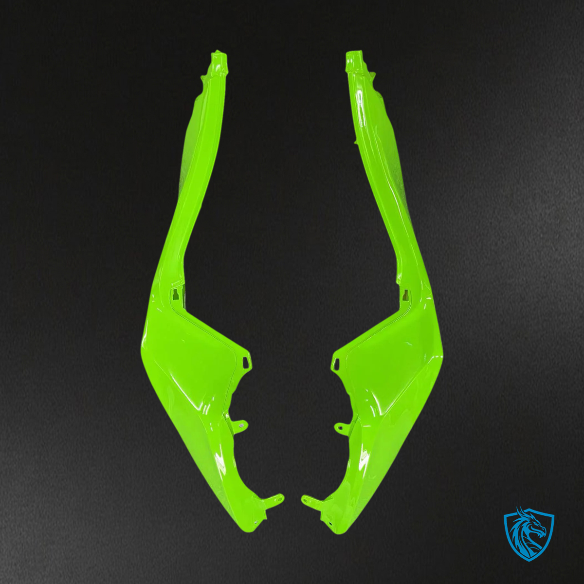 Kawasaki ZX6R (2013-2018) Green & Black - Fairing Kit