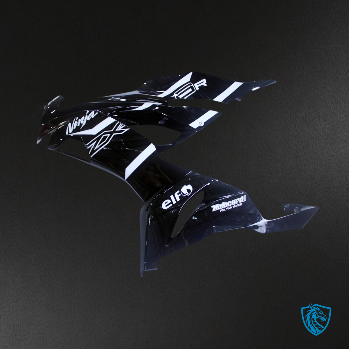 Kawasaki ZX6R (2019-2023) Black - Fairing Kit