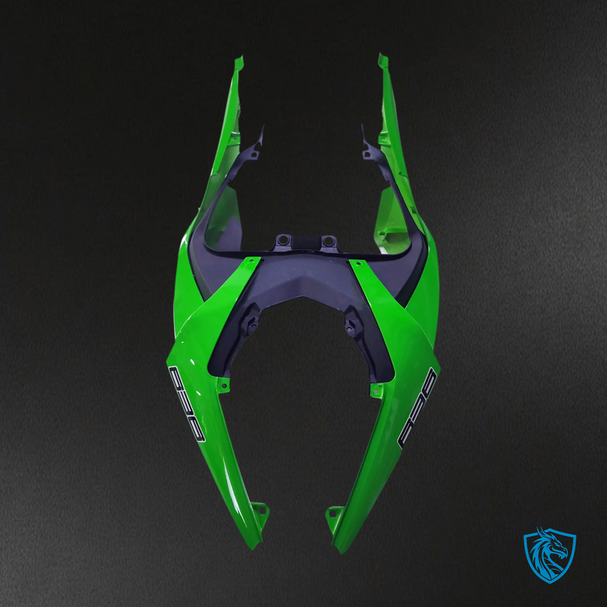 Kawasaki ZX6R (2019-2023) Green & Black - Fairing Kit
