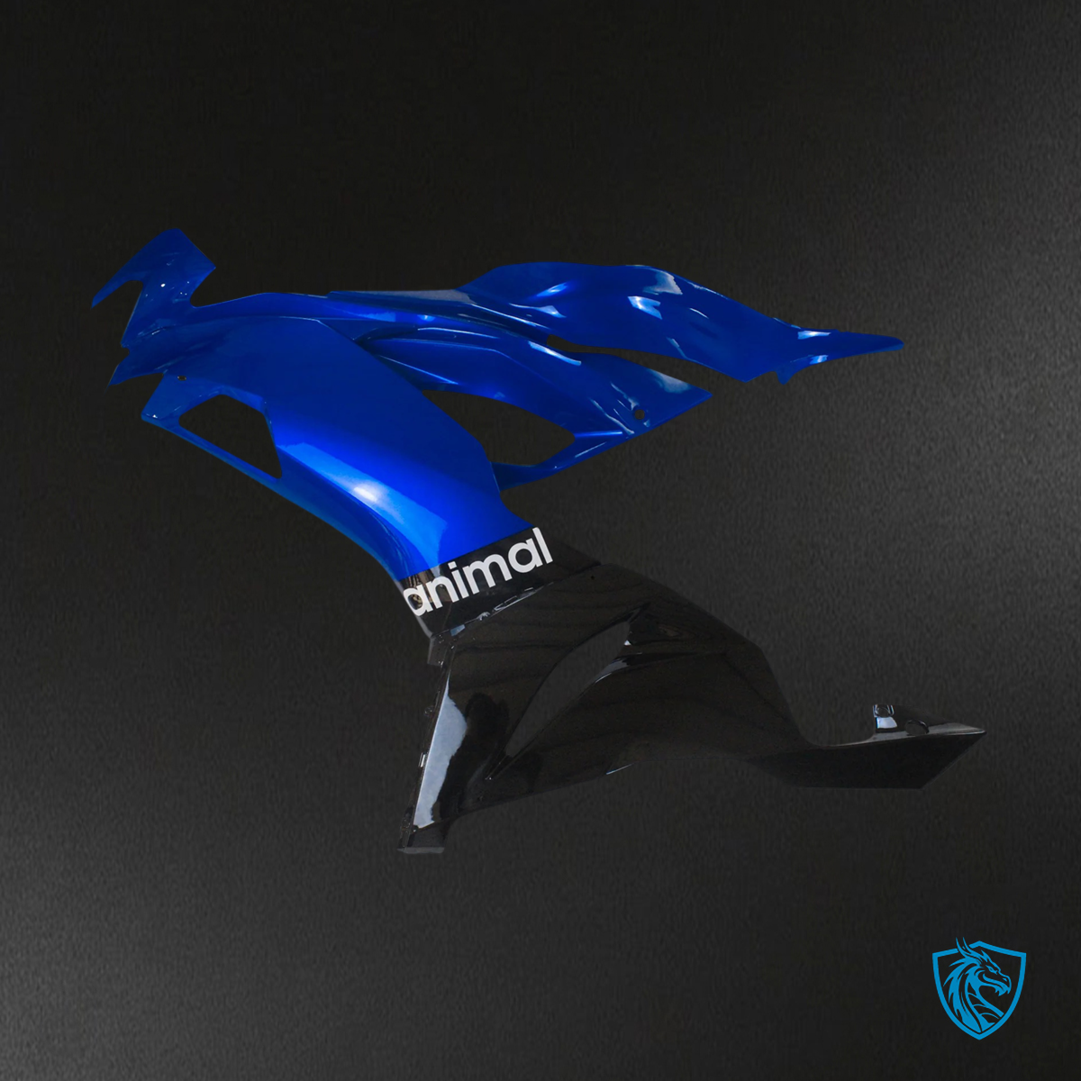 Kawasaki ZX6R (2019-2023) Black & Blue - Fairing Kit
