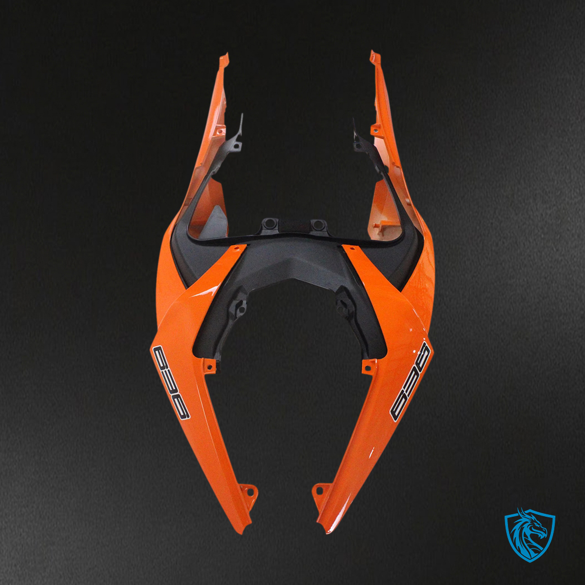 Kawasaki ZX6R (2019-2023) Black & Orange - Fairing Kit