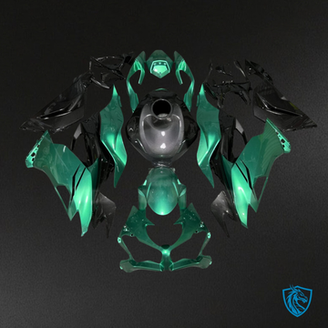 Kawasaki ZX6R (2019-2023) Forest Metallic Green & Black Fairing Kit - Aftermarket ABS Bodywork
