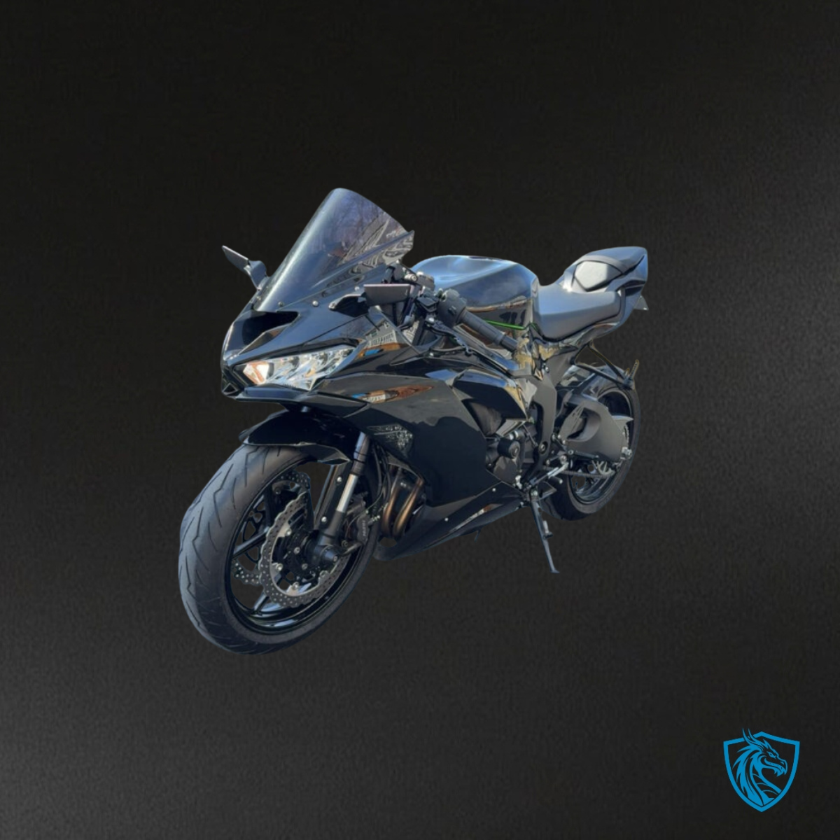 Kawasaki ZX6R (2019-2023) Gloss Black Fairing Kit | ABS Bodywork