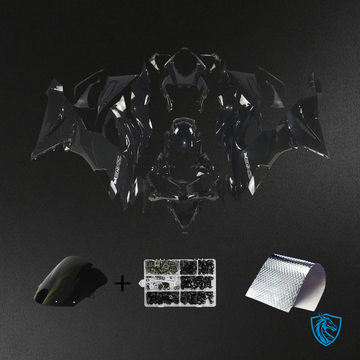 Kawasaki ZX6R (2019-2023) Gloss Black - Fairing Kit