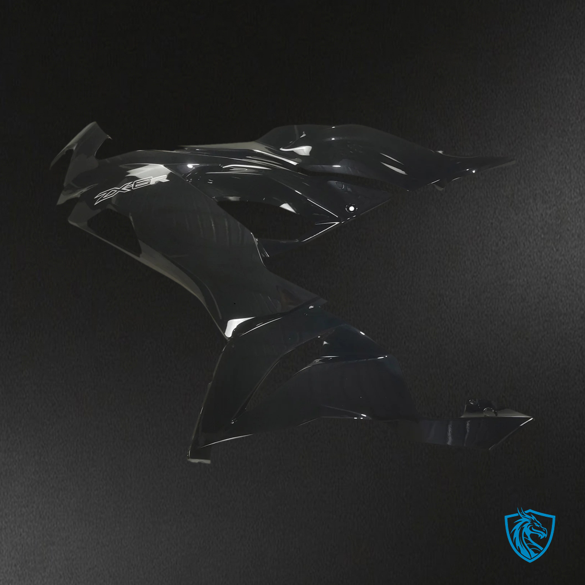 Kawasaki ZX6R (2019-2023) Gloss Black - Fairing Kit