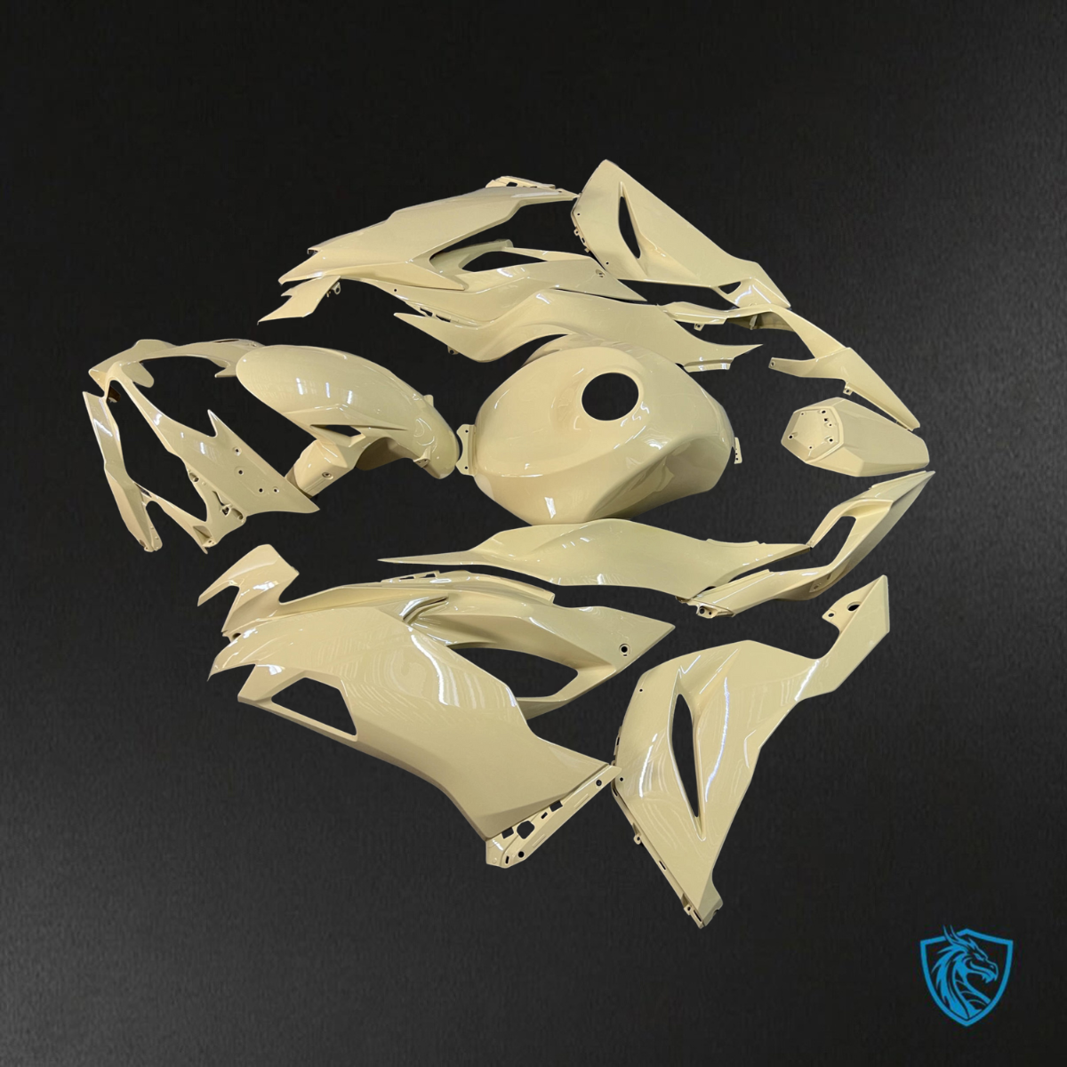 Kawasaki ZX6R (2019-2023) Gloss Desert Tan ABS Bodywork - Fairings Kit