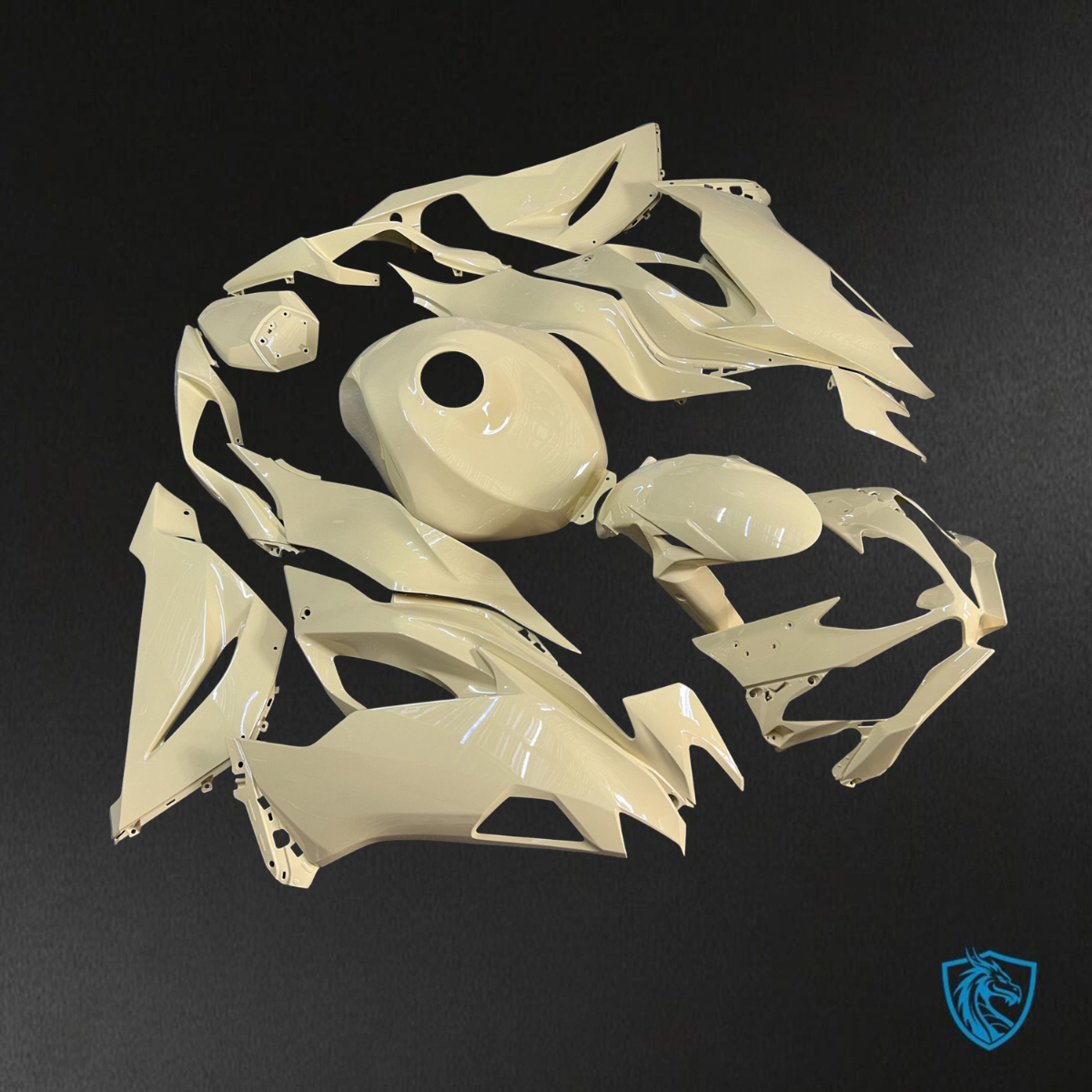 Kawasaki ZX6R (2019-2023) Gloss Desert Tan ABS Bodywork - Fairings Kit