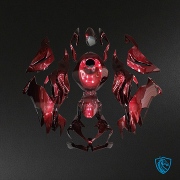 Kawasaki ZX6R (2019-2023) Gloss Dark Red Fairing Kit - Aftermarket ABS Bodywork