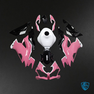 Kawasaki ZX6R (2019-2023) Gloss Pink, White & Black ABS Bodywork - Fairings Kit