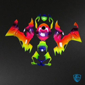 Kawasaki ZX6R (2019-2023) Gloss Multicolor - Aftermarket ABS Bodywork