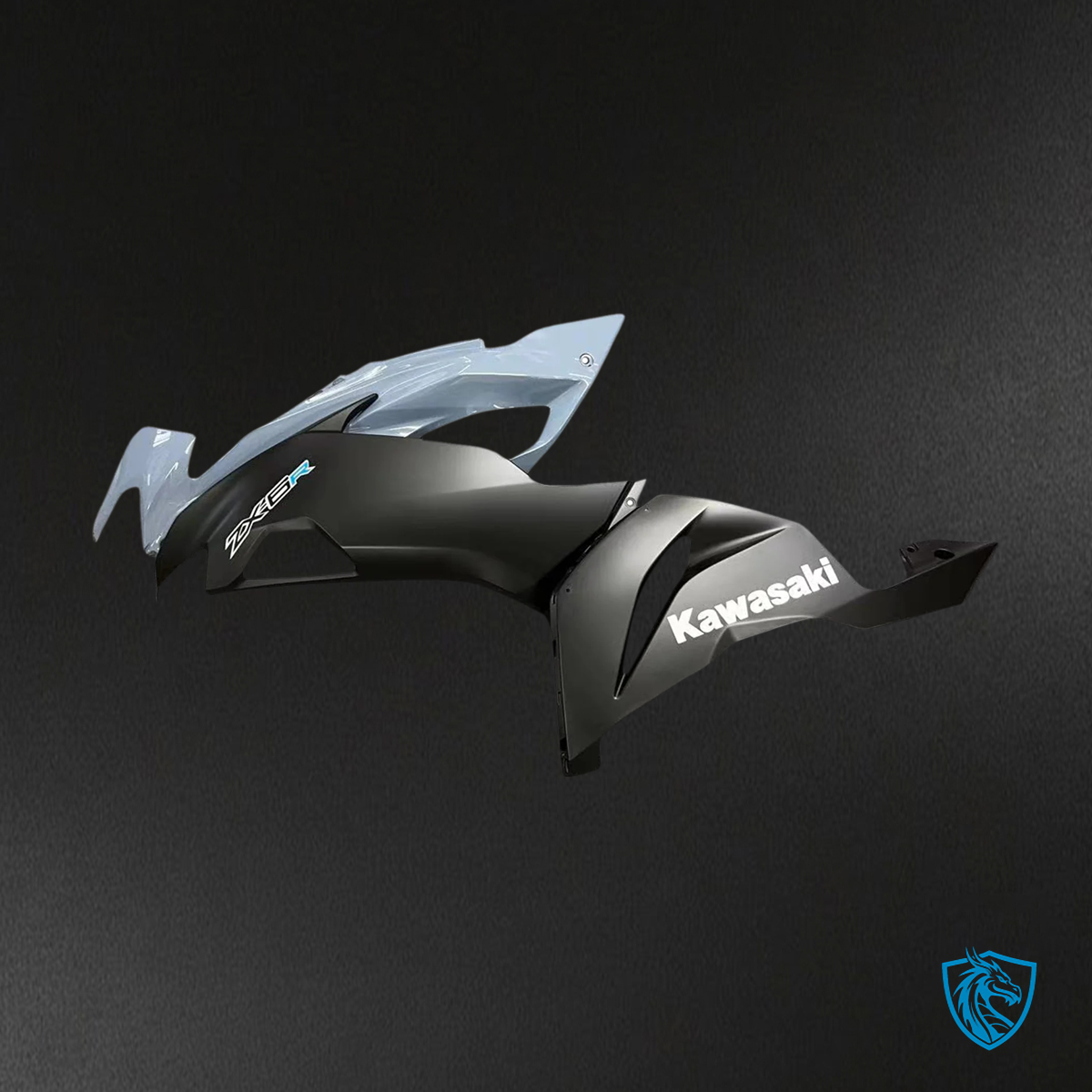Kawasaki ZX6R (2019-2023) Gray & Black - Fairing Kit