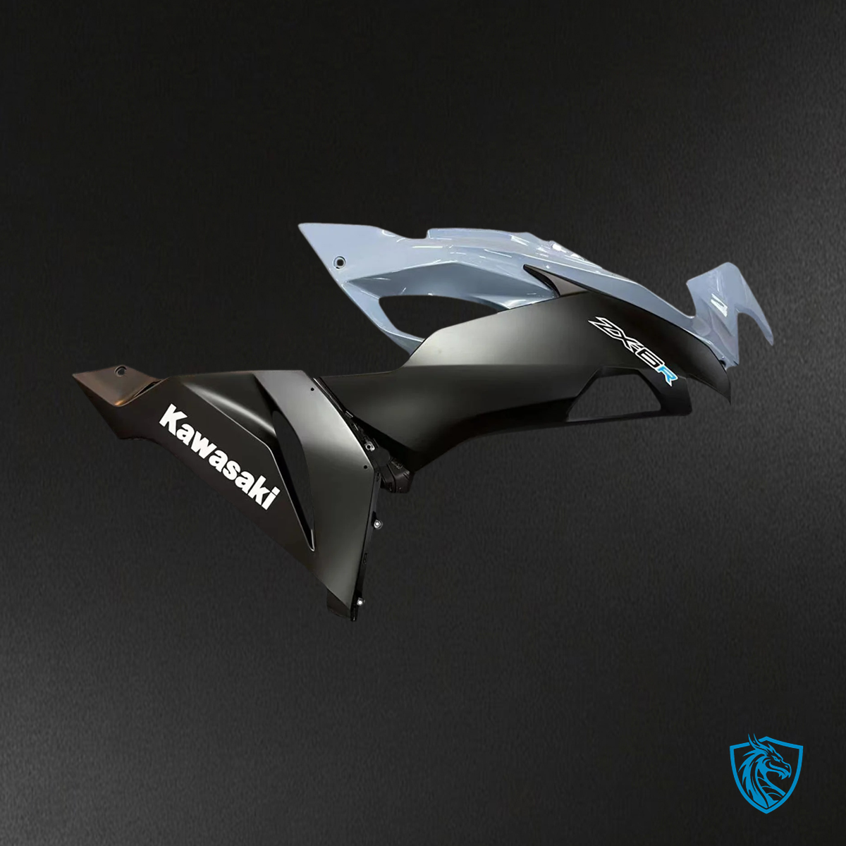 Kawasaki ZX6R (2019-2023) Gray & Black - Fairing Kit