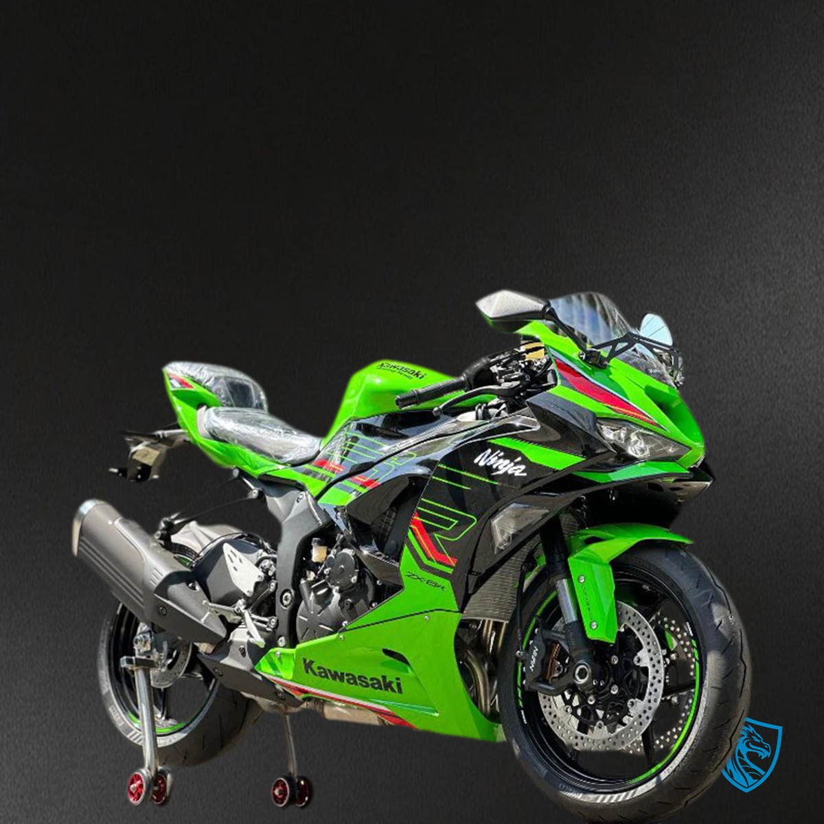 Kawasaki ZX6R (2019-2023) Green & Black - Fairing Kit