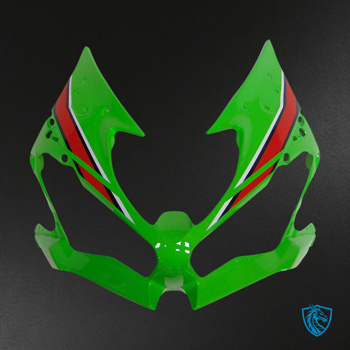 Kawasaki ZX6R (2019-2023) Green & Black - Fairing Kit