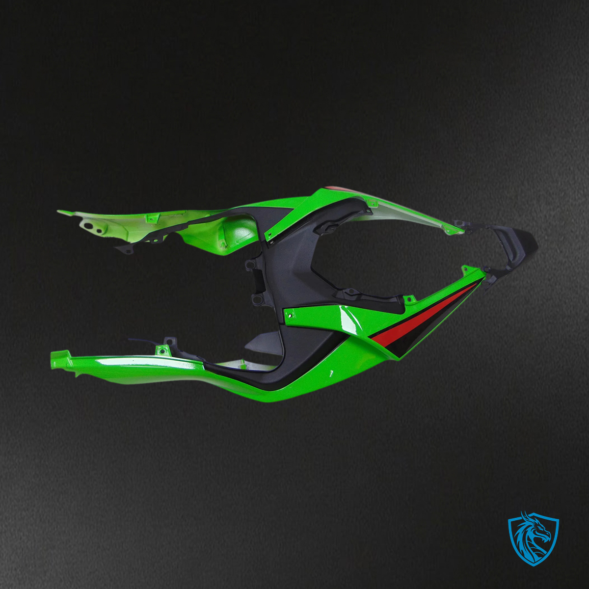 Kawasaki ZX6R (2019-2023) Green & Black - Fairing Kit