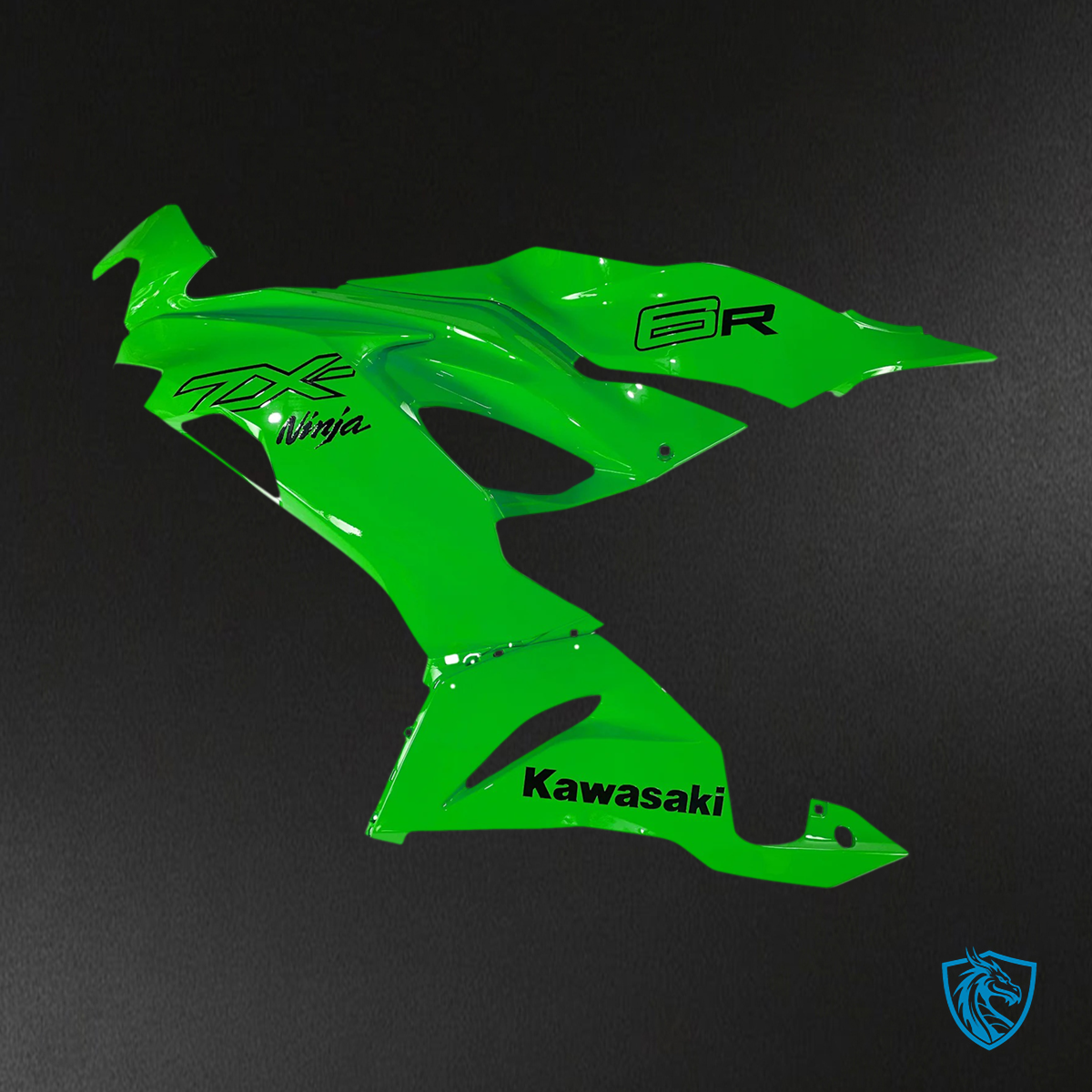 Kawasaki ZX6R (2019-2023) Green - Fairing Kit