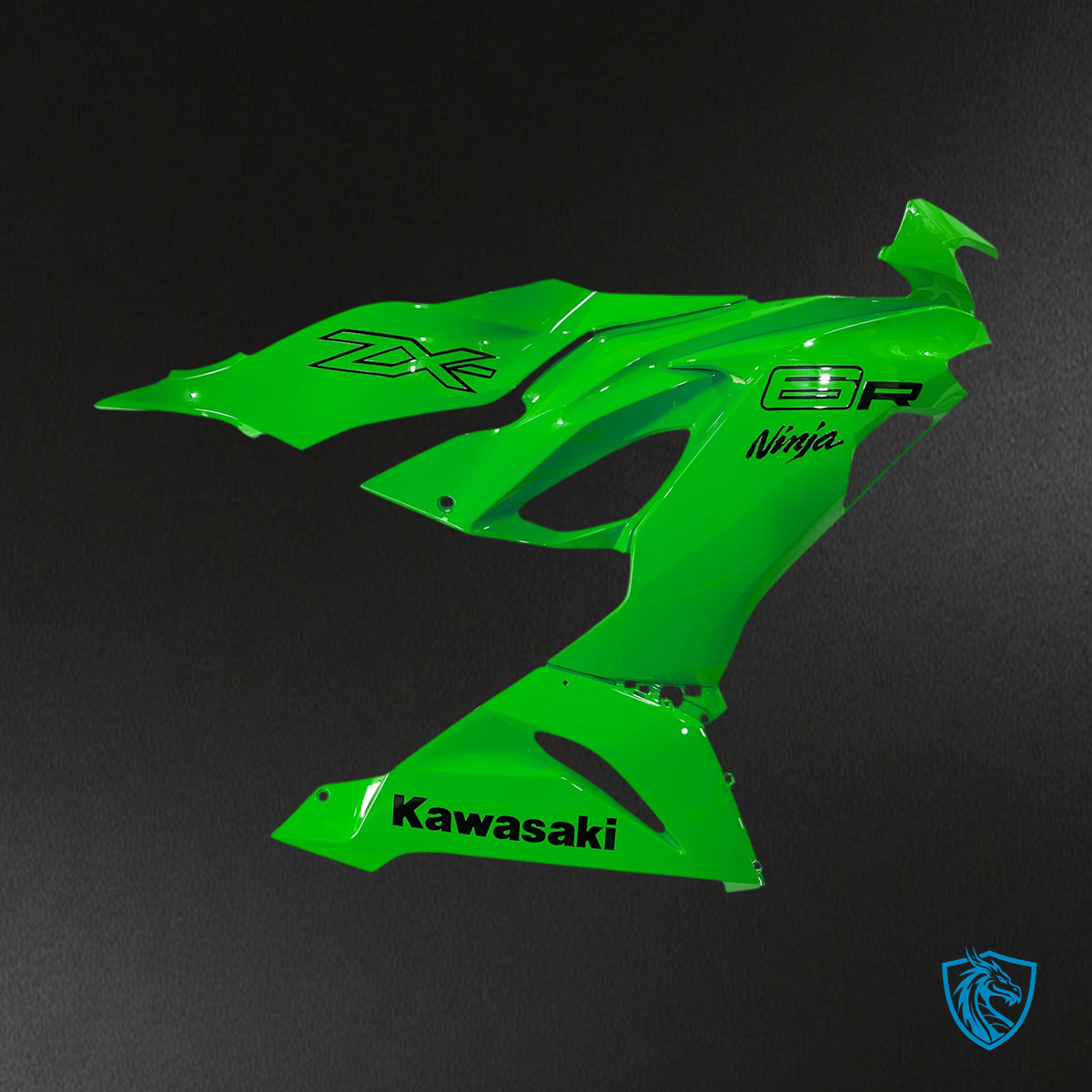 Kawasaki ZX6R (2019-2023) Green - Fairing Kit