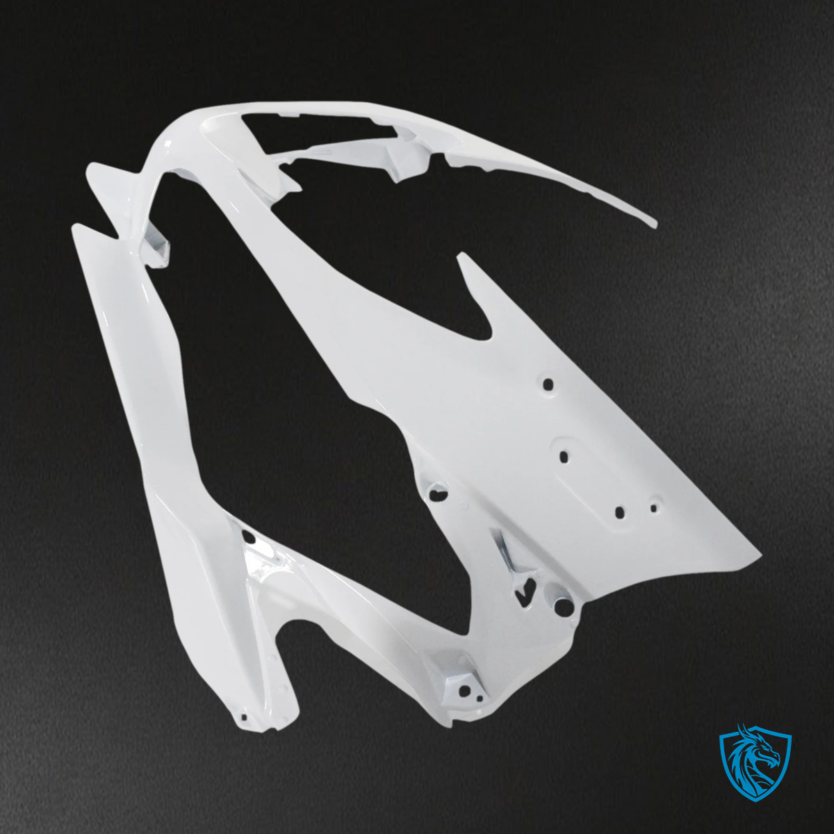 Kawasaki ZX6R (2019-2023) White & Gray - Fairing Kit