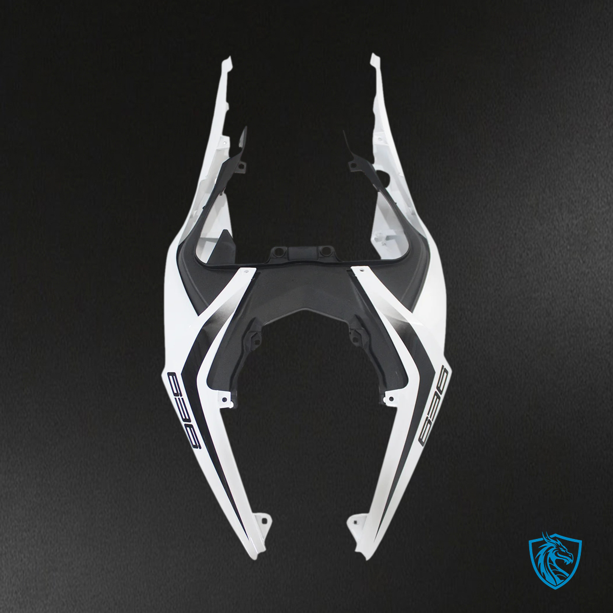 Kawasaki ZX6R (2019-2023) White & Gray - Fairing Kit