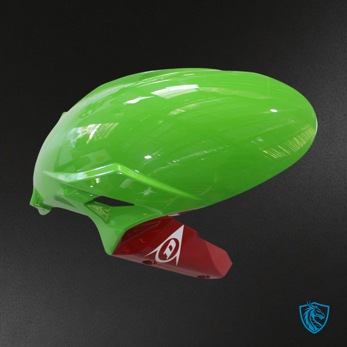 Kawasaki ZX6R (2024-2025) Black, Green & Red - Fairing Kit