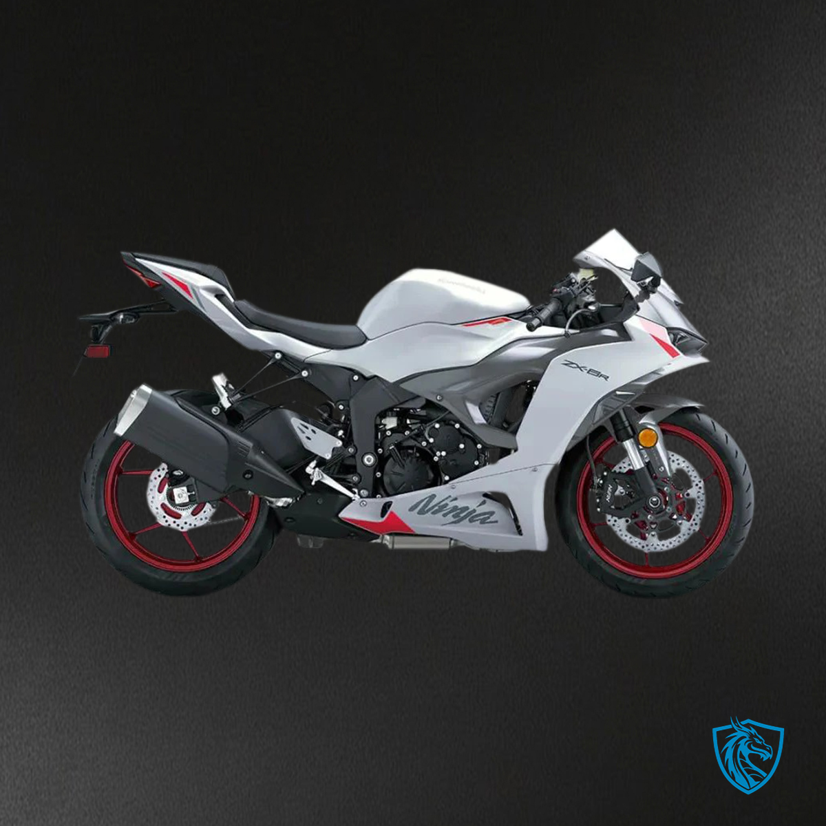 Kawasaki ZX6R (2024-2025) Pearl White - Fairing Kit