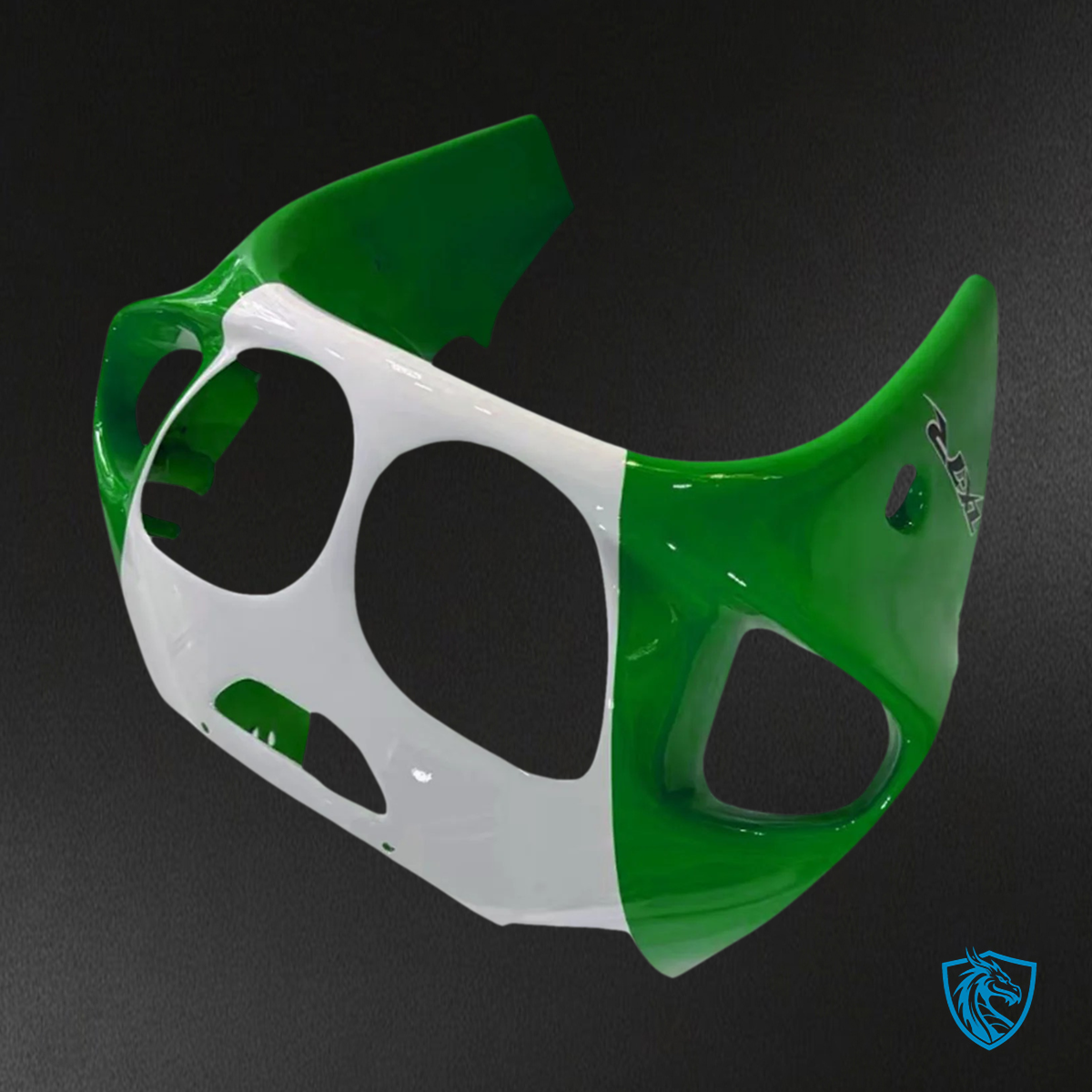 Kawasaki ZX7R (1996-2003) Black, Green & White - Fairing Kit