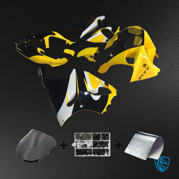 Kawasaki ZX7R (1996-2003) Black & Yellow - Fairing Kit