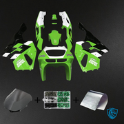 Green, Black & White