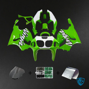 Green & White