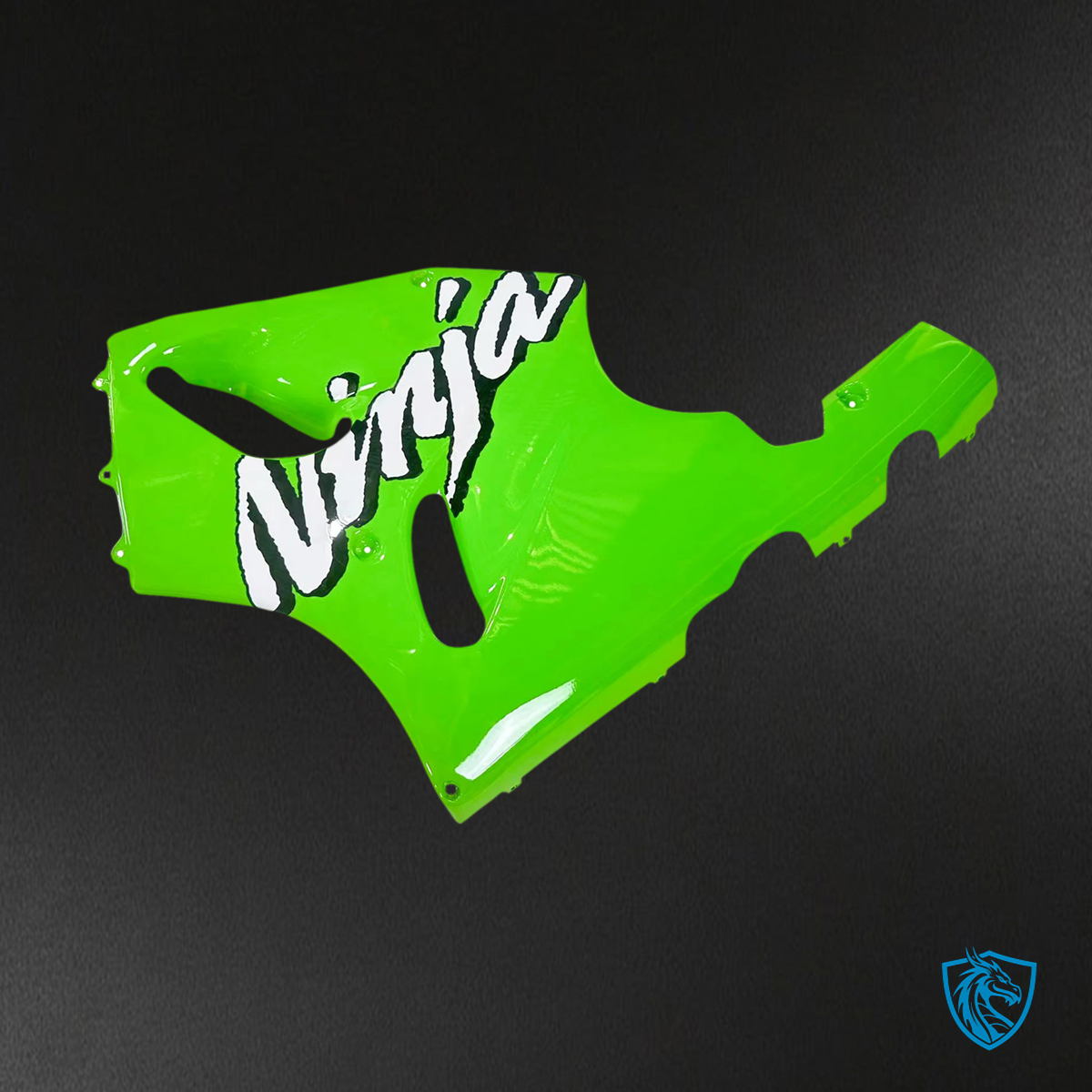 Kawasaki ZX7R (1996-2003) Green & White Logo - Fairing Kit
