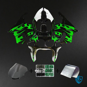 White, Black & Green