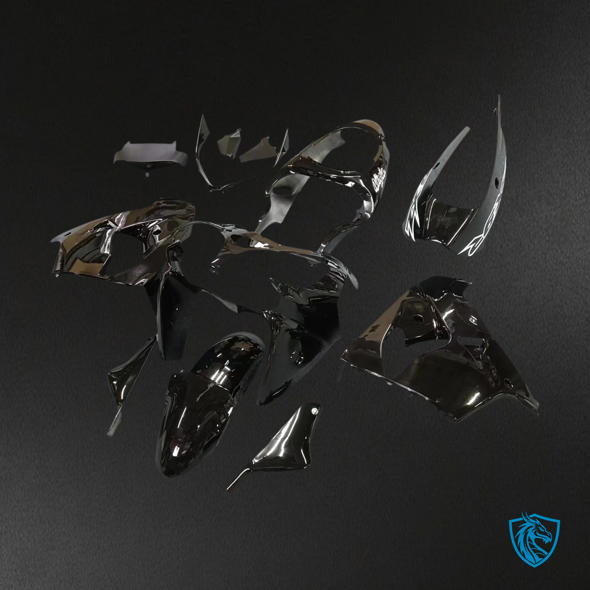 Kawasaki ZX9R (2000-2001) Black - Fairing Kit