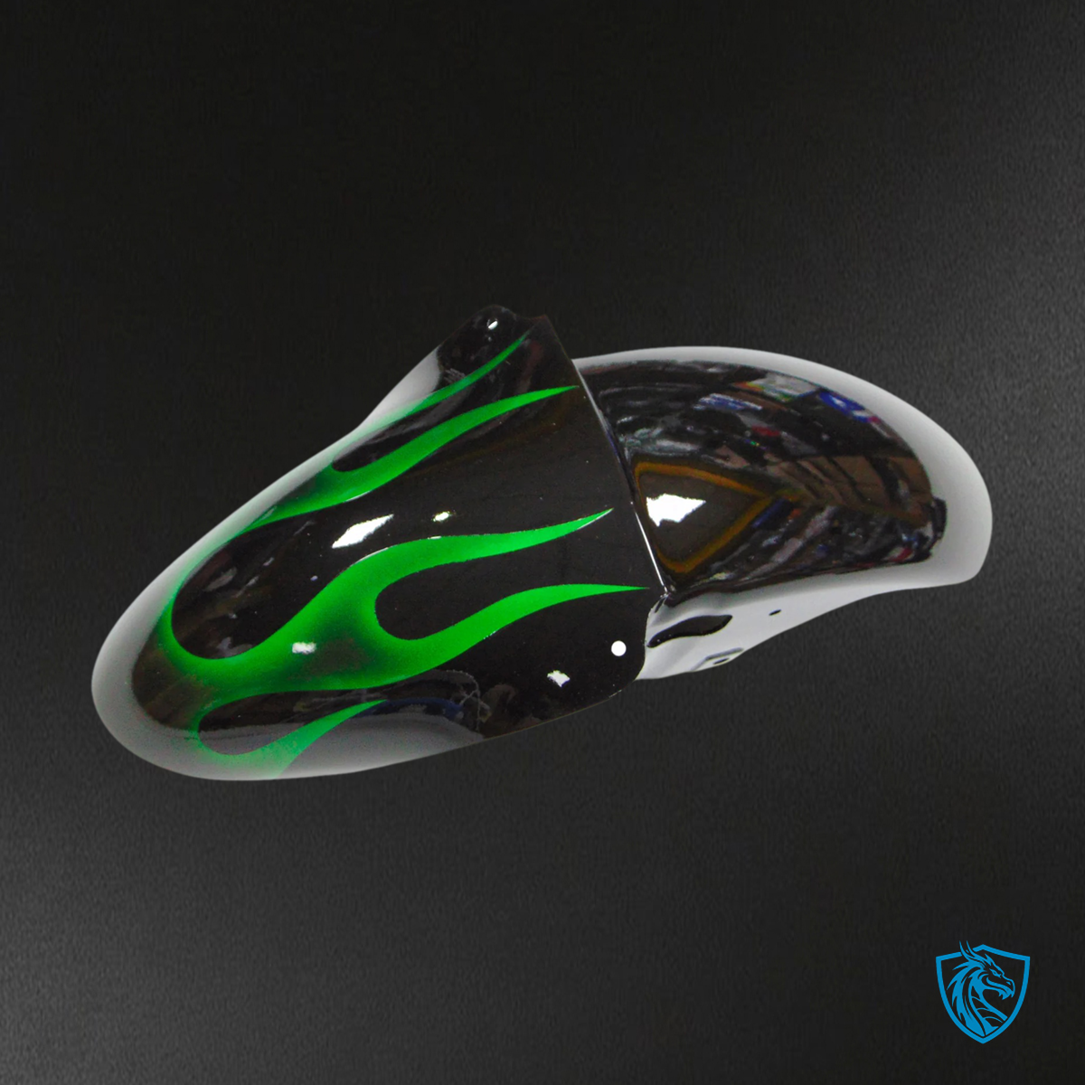 Kawasaki ZX9R (2000-2001) Black & Green - Fairing Kit