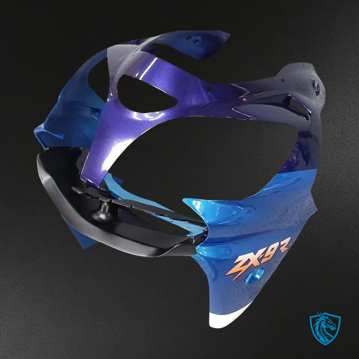 Kawasaki ZX9R (2000-2001) Blue & Black - Fairing Kit