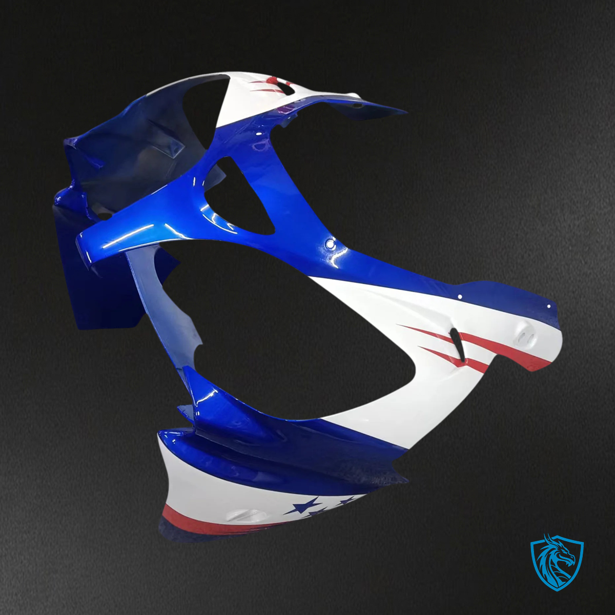 Kawasaki ZX9R (2000-2001) Blue & Red - Fairing Kit