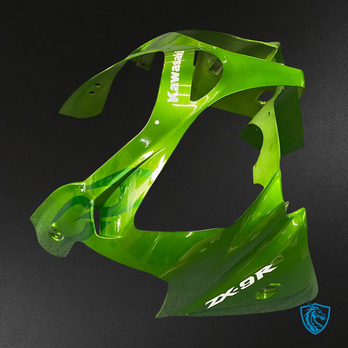 Kawasaki ZX9R (2000-2001) Gloss Green - Fairing Kit
