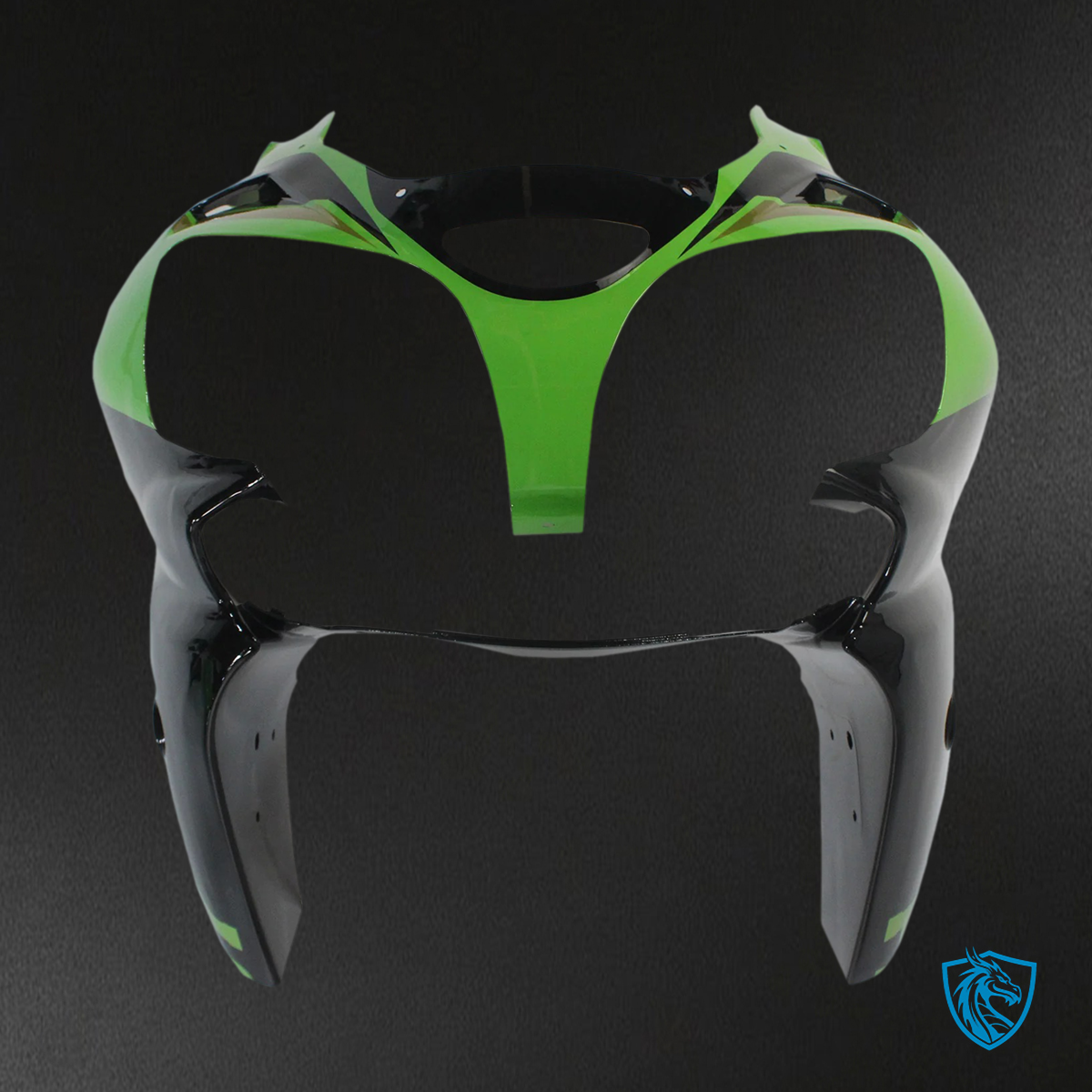 Kawasaki ZX9R (2000-2001) Green & Black - Fairing Kit