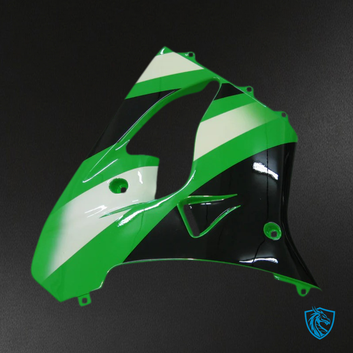 Kawasaki ZX9R (2000-2001) Green - Fairing Kit