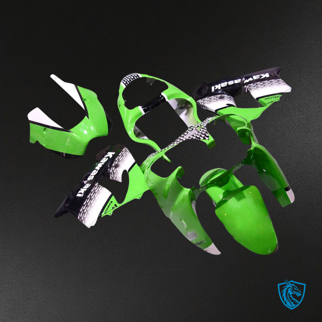 Kawasaki ZX9R (2000-2001) Light Green - Fairing Kit