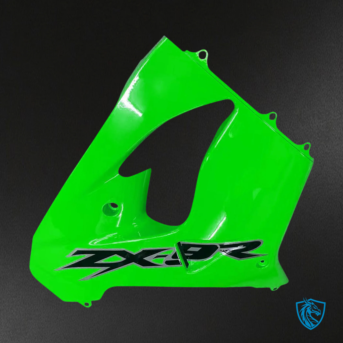 Kawasaki ZX9R (2000-2001) Light Green & Black - Fairing Kit