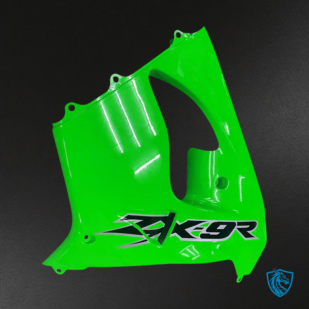 Kawasaki ZX9R (2000-2001) Light Green & Black - Fairing Kit