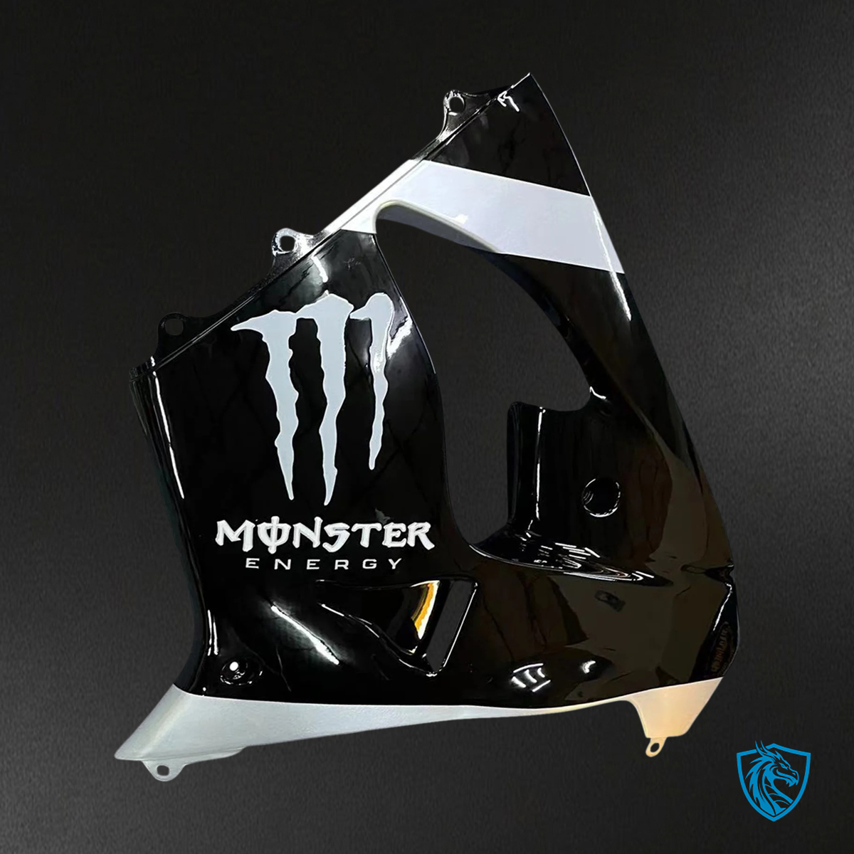 Kawasaki ZX9R (2002-2003) Black & Gray - Fairing Kit
