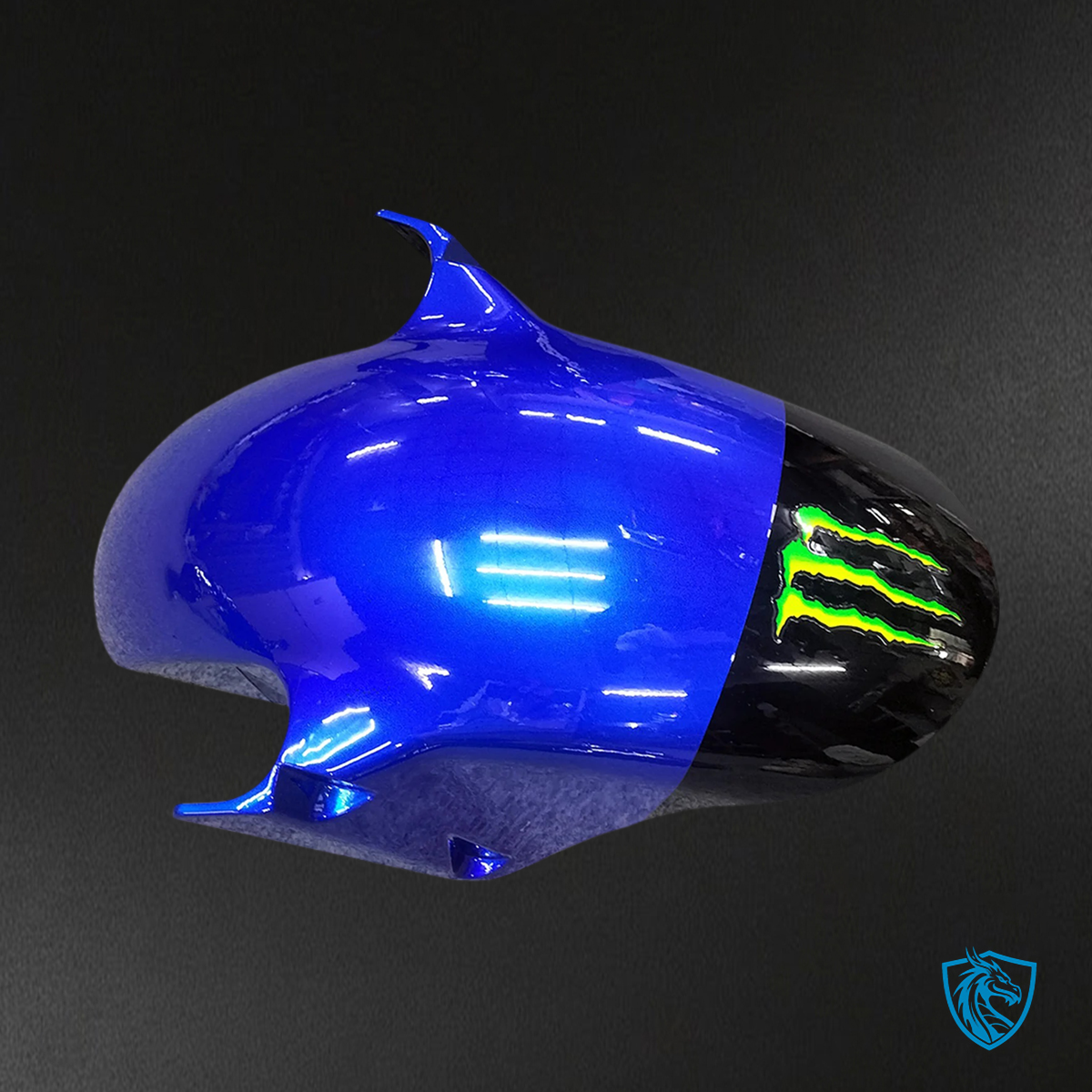 Kawasaki ZX9R (2002-2003) Black & Blue Monster - Fairing Kit