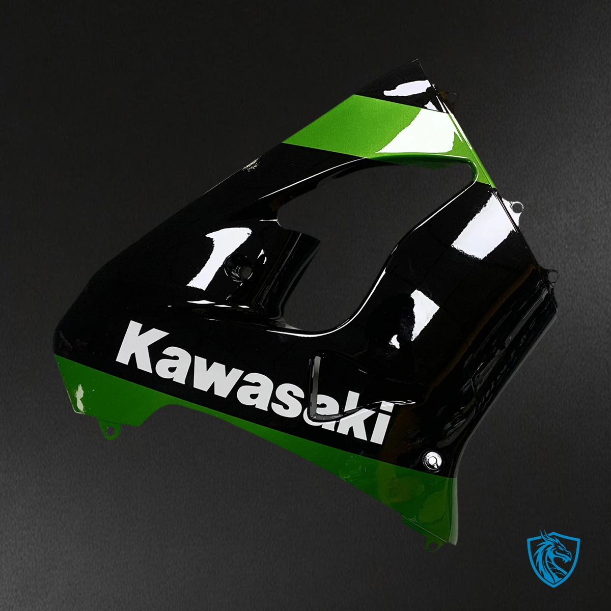 Kawasaki ZX9R (2002-2003) Dark Green & Black - Fairing Kit