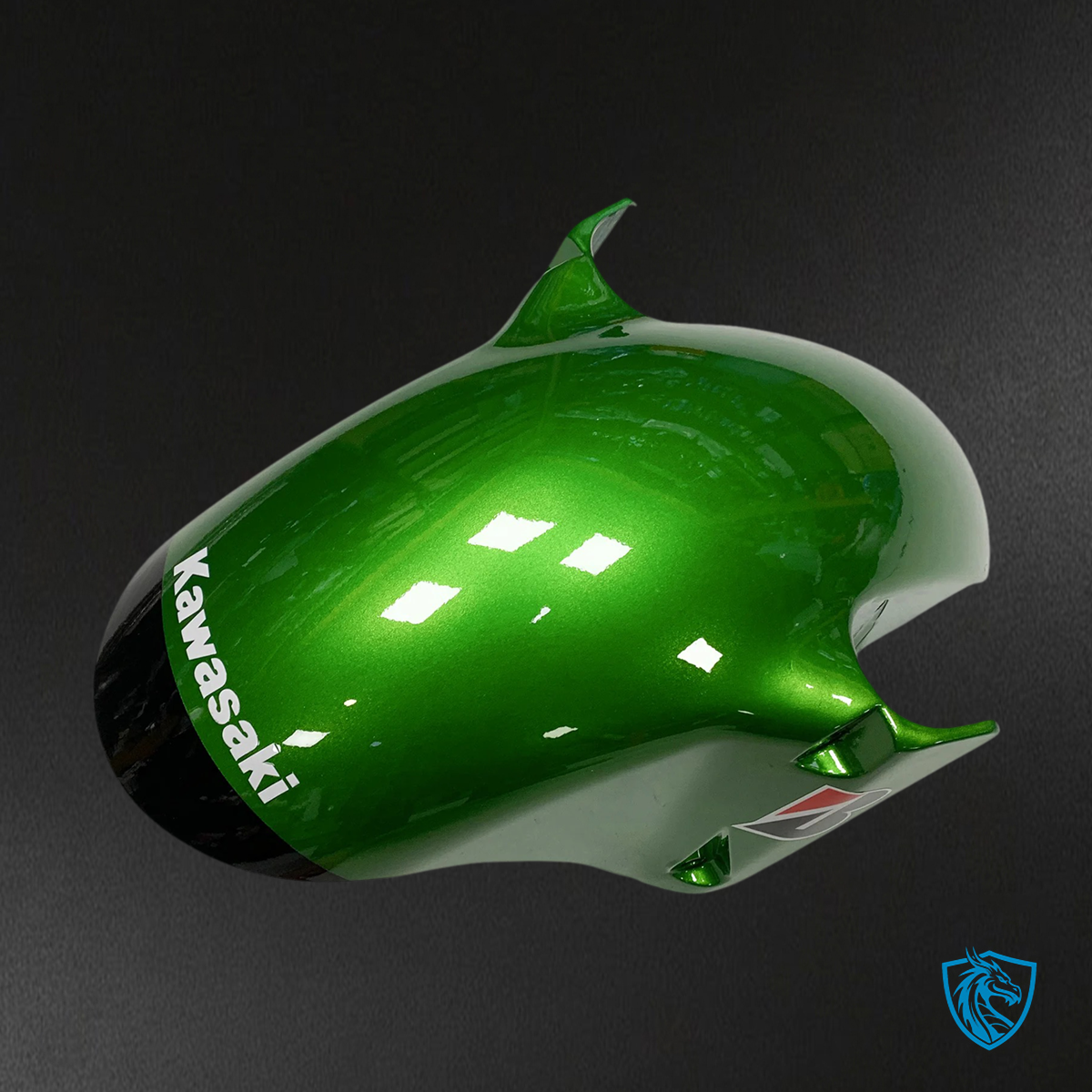 Kawasaki ZX9R (2002-2003) Dark Green & Black - Fairing Kit